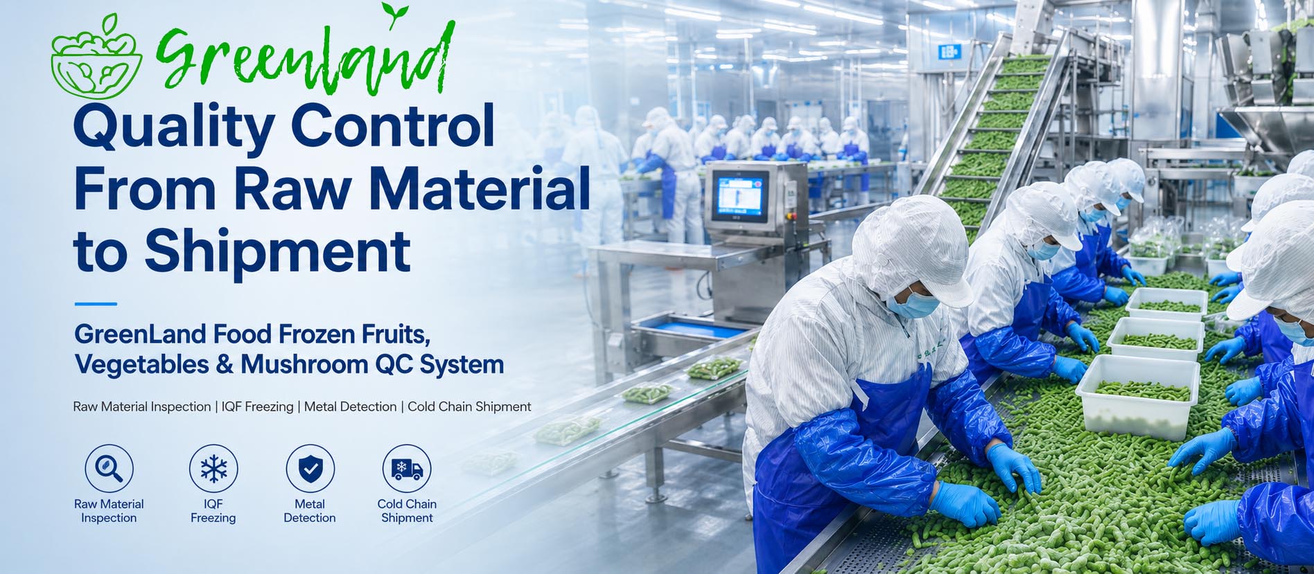 Frozen Food Quality Control & Food Safety System